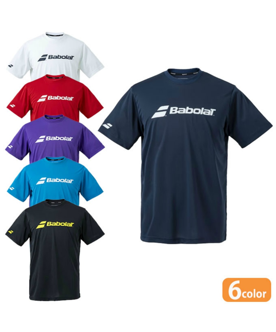 Babolat バボラ テニスウェア 半袖Tシャツ BUG1304黒メンズM新品 Babolat バボラ テニスウェア 半袖Tシャツ BUG1304黒メンズM新品