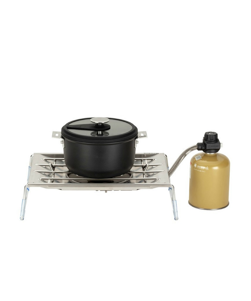 peakスノーピーク　フラットバーナー スノーピーク(snow peak) シングルバーナー 野遊びセット フラット