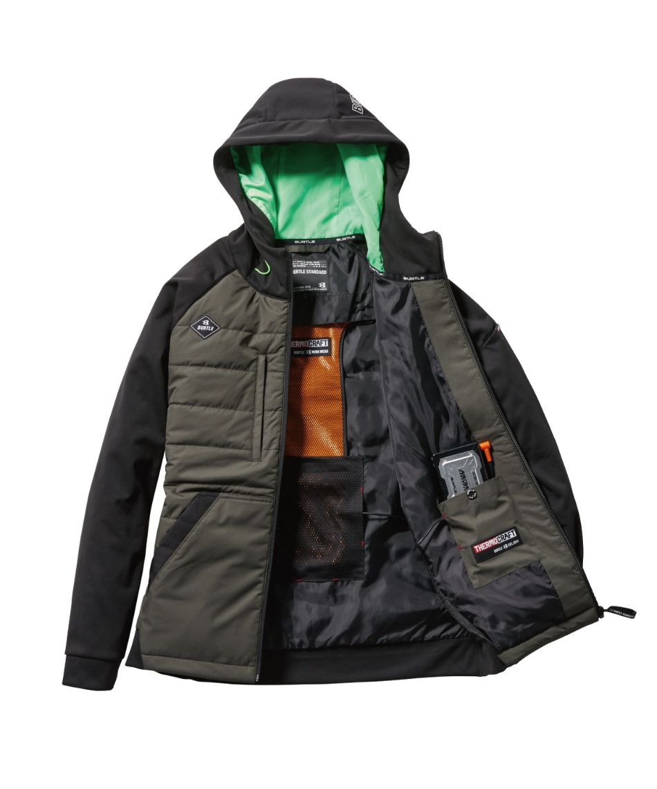 ジャケット 防風フーディジャケット 作業服 作業着 ワークウェア