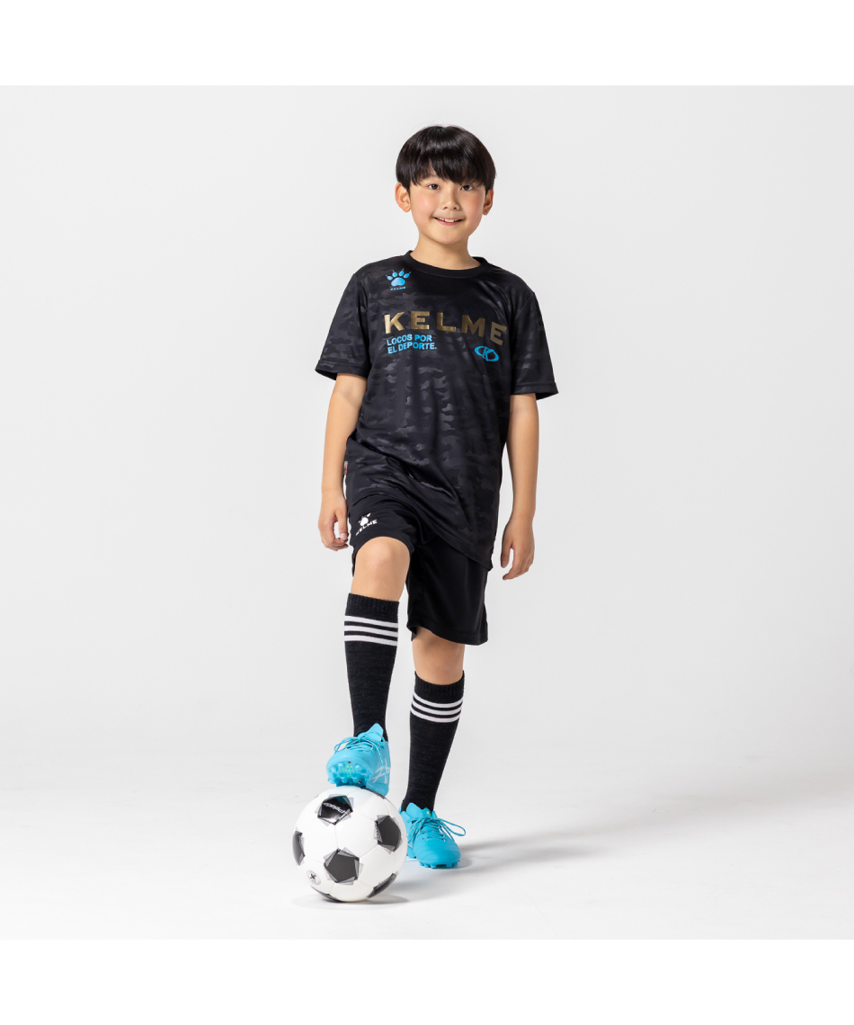 ケルメ(KELME) サッカーウェア 半袖シャツ プラクティスTシャツ JR