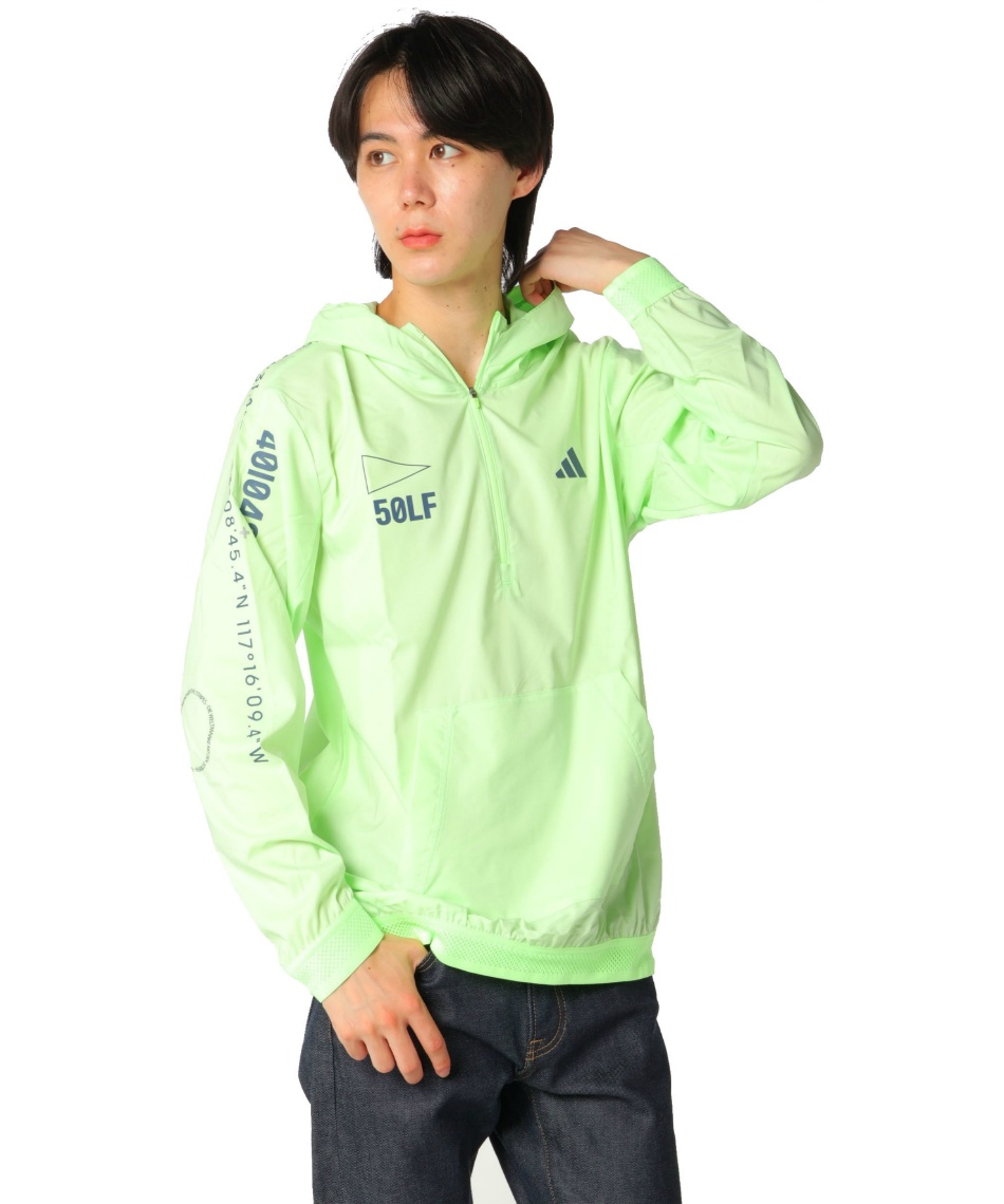 アディダス セットアップ HEAT.RDYストレッチアノラックフーディー IK セール】HEAT. RDYストレッチアノラックフーディー【adidas Golf