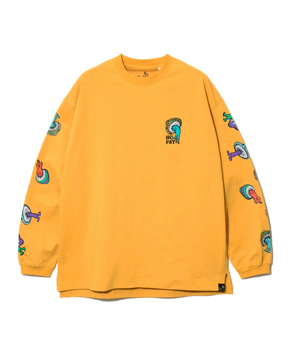 ゴースローキャラバン(Go Slow Caravan) Tシャツ 長袖 USA/C Hi!PSY