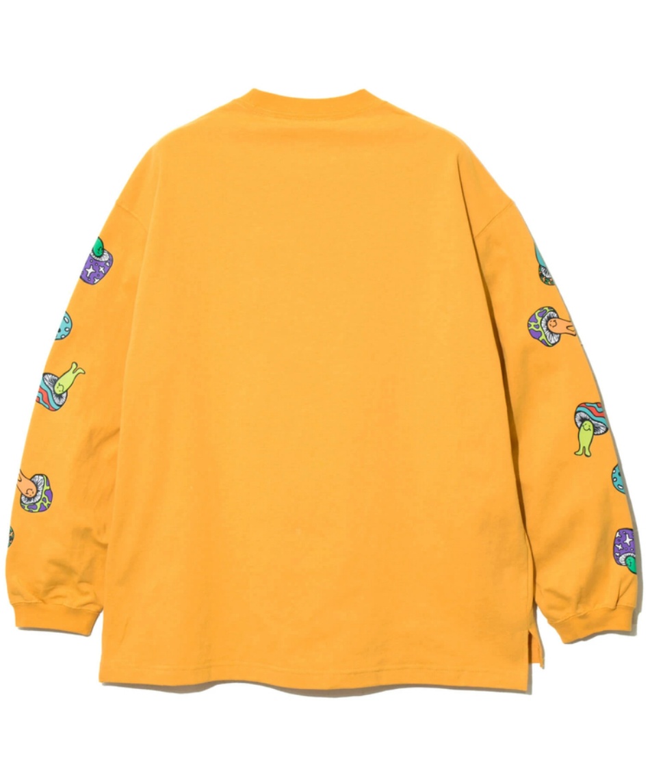 Graphpaper コットン長袖カットソー イエロー size1 Graphpaper コットン長袖カットソー イエロー size1