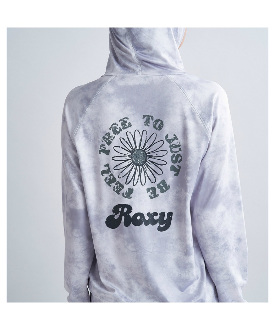 Y5♡ ロキシー(ROXY) ラッシュガード 長袖 FEEL FREE ZIP RASH