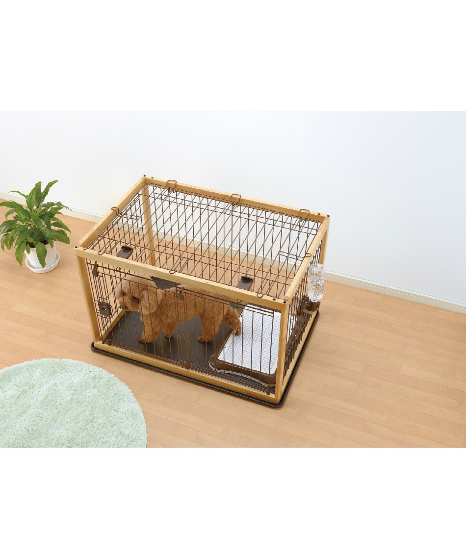 在庫処分】リッチェル 木製ペットサークル 90-60 ペット用品 サークル