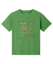Tシャツ 半袖 WIC T Kid's どんぐり 100-120 1114188 GN