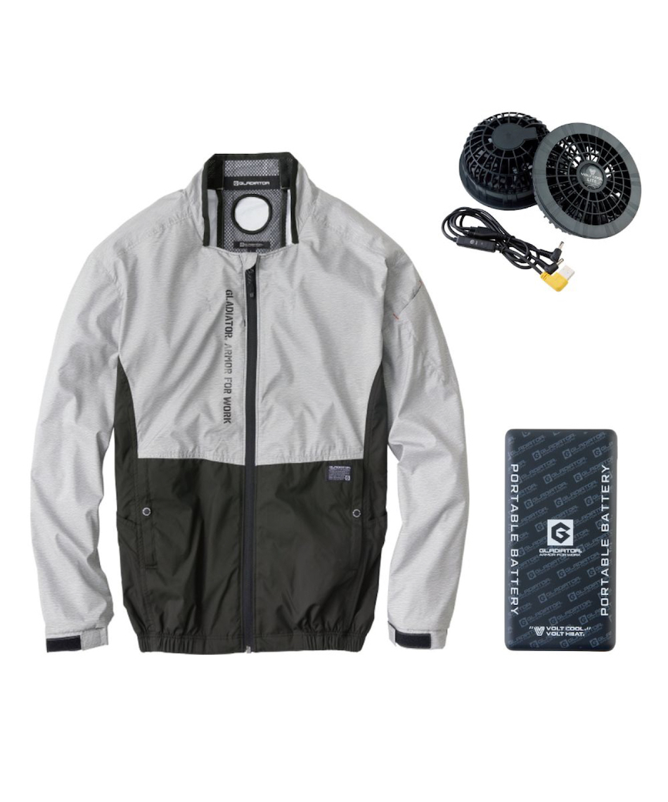 未使用 GLADIATOR空調服ウエア2枚 ファン&バッテリーセット 楽天市場】【全品対象最大10%OFF！2025年8/15 0:00〜8/20 23:59