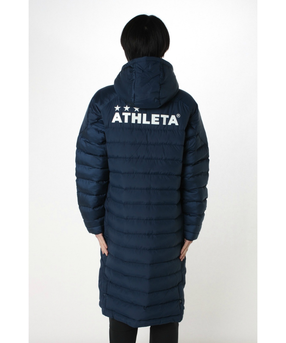 【ATHLETA 】 ベンチコート　Sサイズ ATHLETA アスレタ ベンチコート 大人用 サッカー フットサル