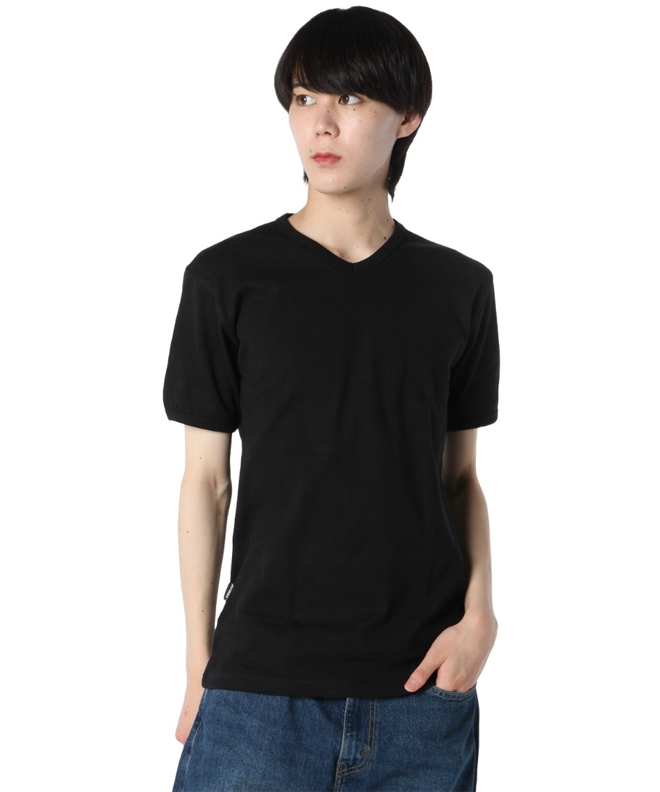 新品未着用　Drawer ネイビー 半袖Tシャツ DRAWER 「Drawer」 半袖Tシャツ 1 ネイビー レディース