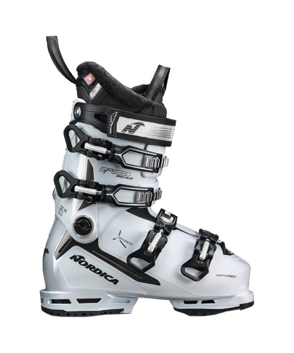 【一度のみ使用】Nordica スキーブーツ ホワイト/シルバー ノルディカ(NORDICA) スキーブーツ SPEEDMACHINE 3 85 W GW スピード
