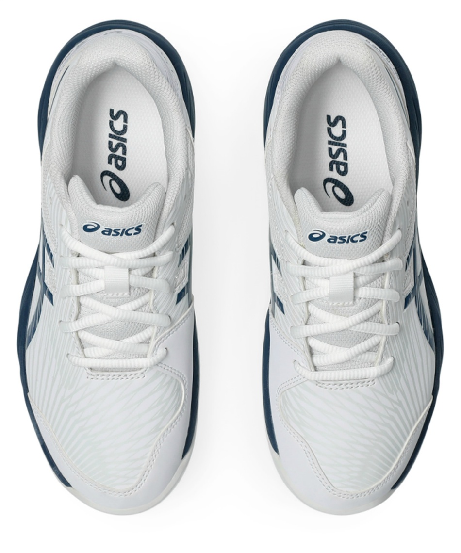 asics テニスシューズ　靴　GEL RESOLUTION9 ゲル　オムニ GEL-RESOLUTION 9 OC(オムニ・クレー) | WHITE/BLUE EXPANSE