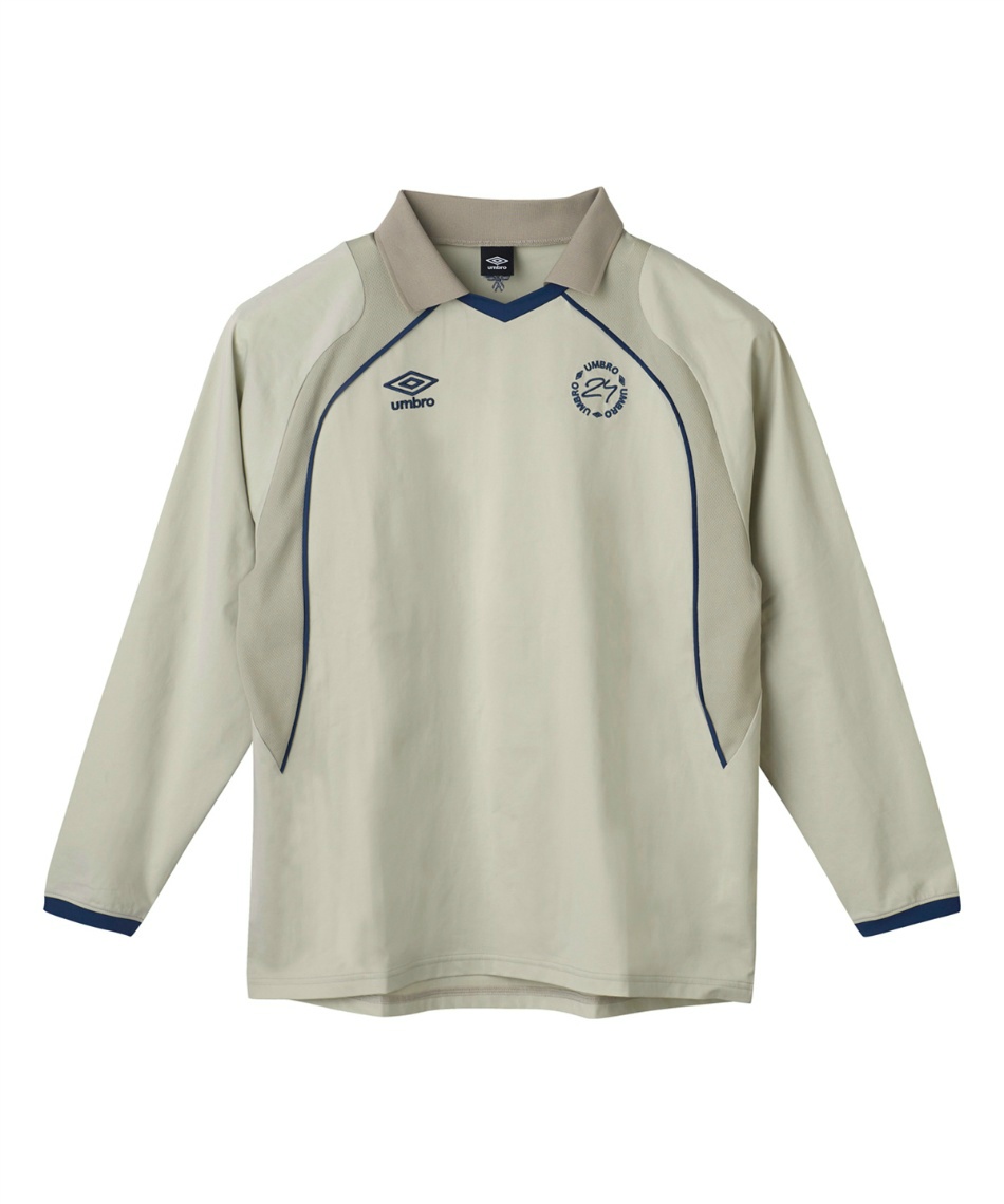 アンブロ(UMBRO) サッカーウェア プラクティスシャツ 長袖 THE THIRD