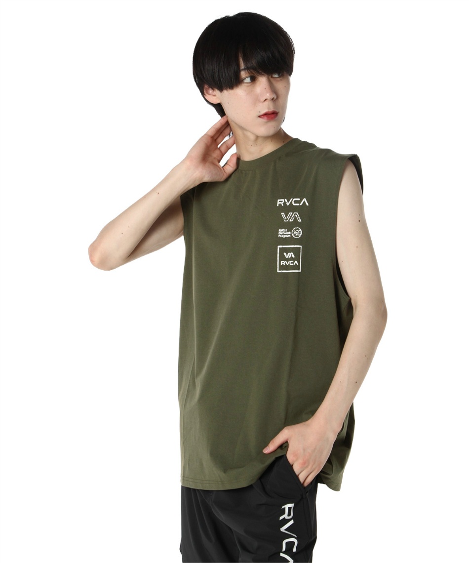 RVCA ルーカ　ラッシュガード　ジムウェア　M ルーカ(RVCA) ラッシュガード BE04A864 | スポーツ用品なら