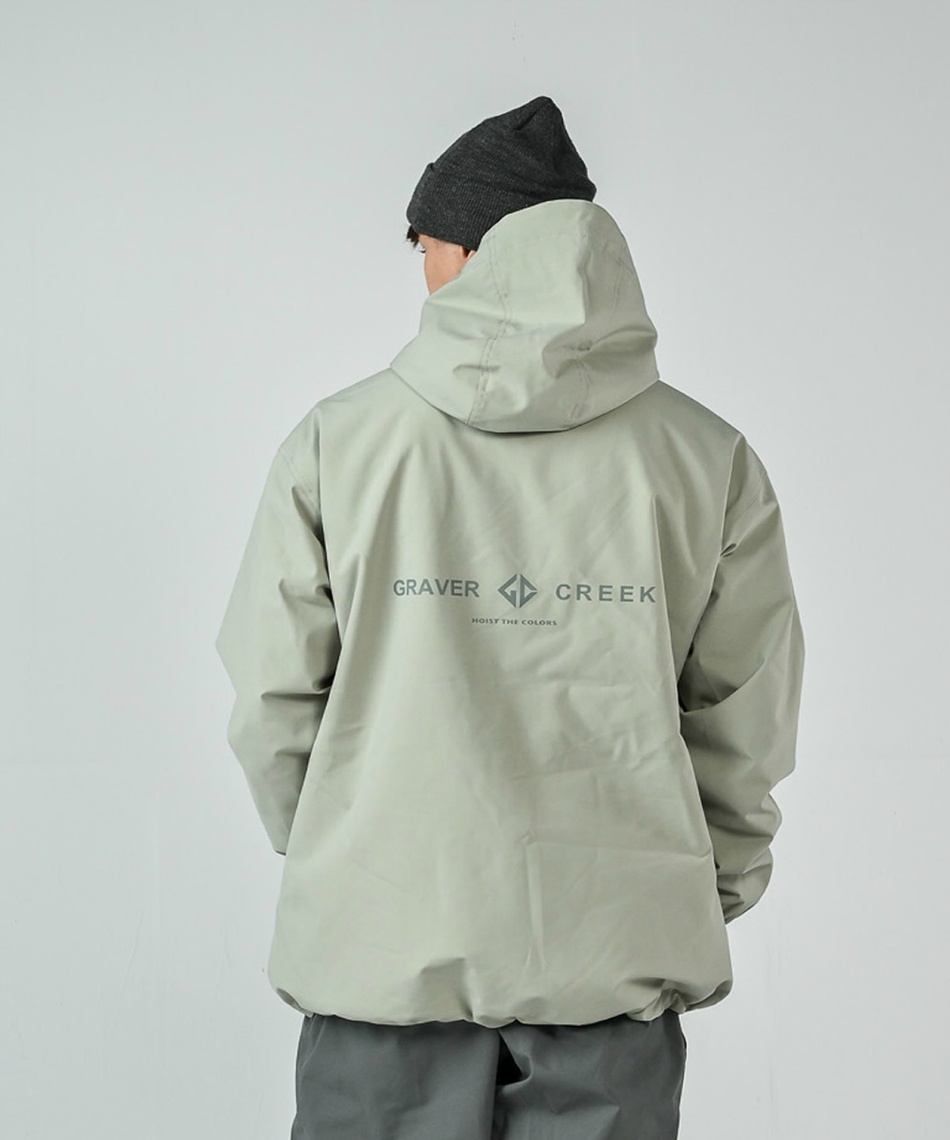 GRAVER CREEK ユニセックス　スノーボード　レイヤードジャケット グラバークリーク(GRAVER CREEK) スノーボードウェア ジャケット