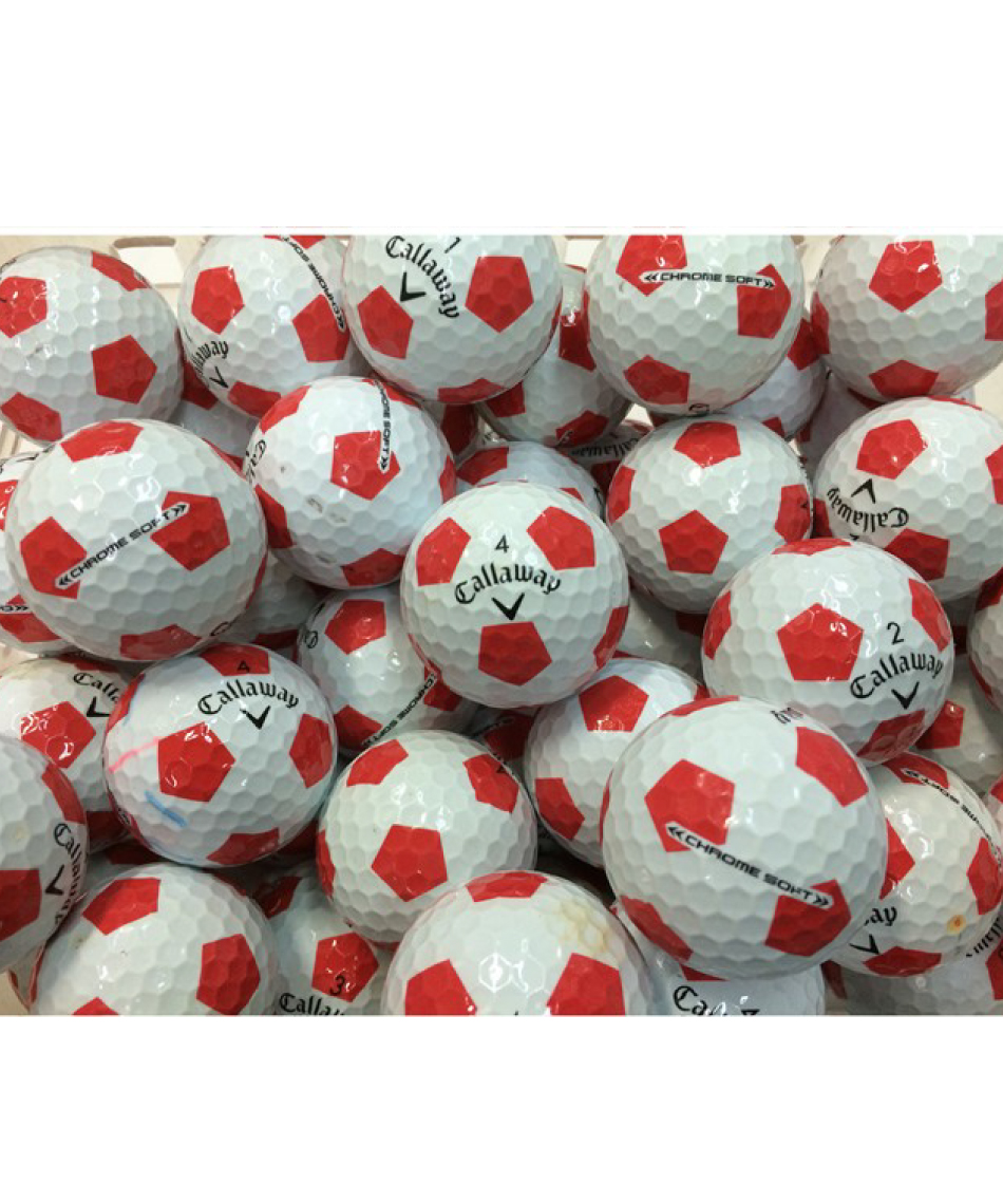 中古】ゴルフボール CHROME SOFT 2022年モデル Bランク ロストボール