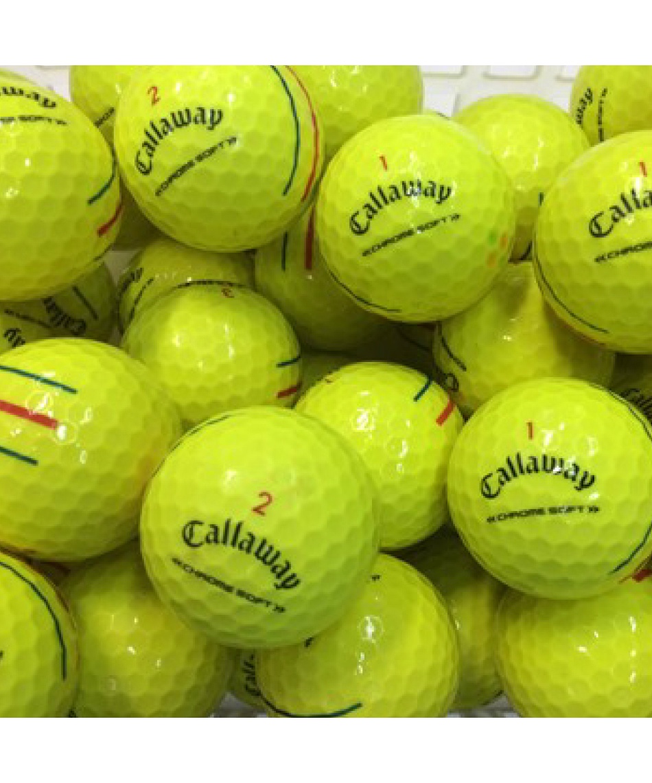Callaway CHROME SOFT 黄 ロストボール キャロウェイ(Callaway) 【公式