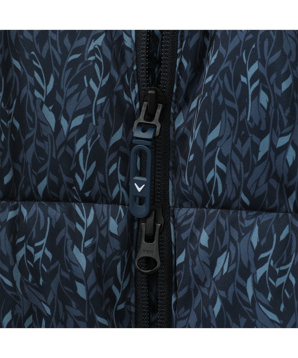 ゴルフウェア ブルゾン フェザープリントスターストレッチ2WAYブルゾン