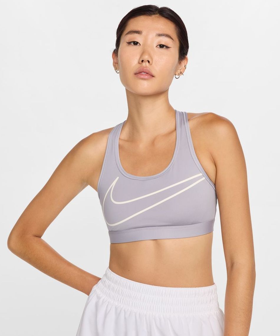 ナイキ(NIKE) スポーツブラ ブラトップ スウッシュ ミディアムサポート