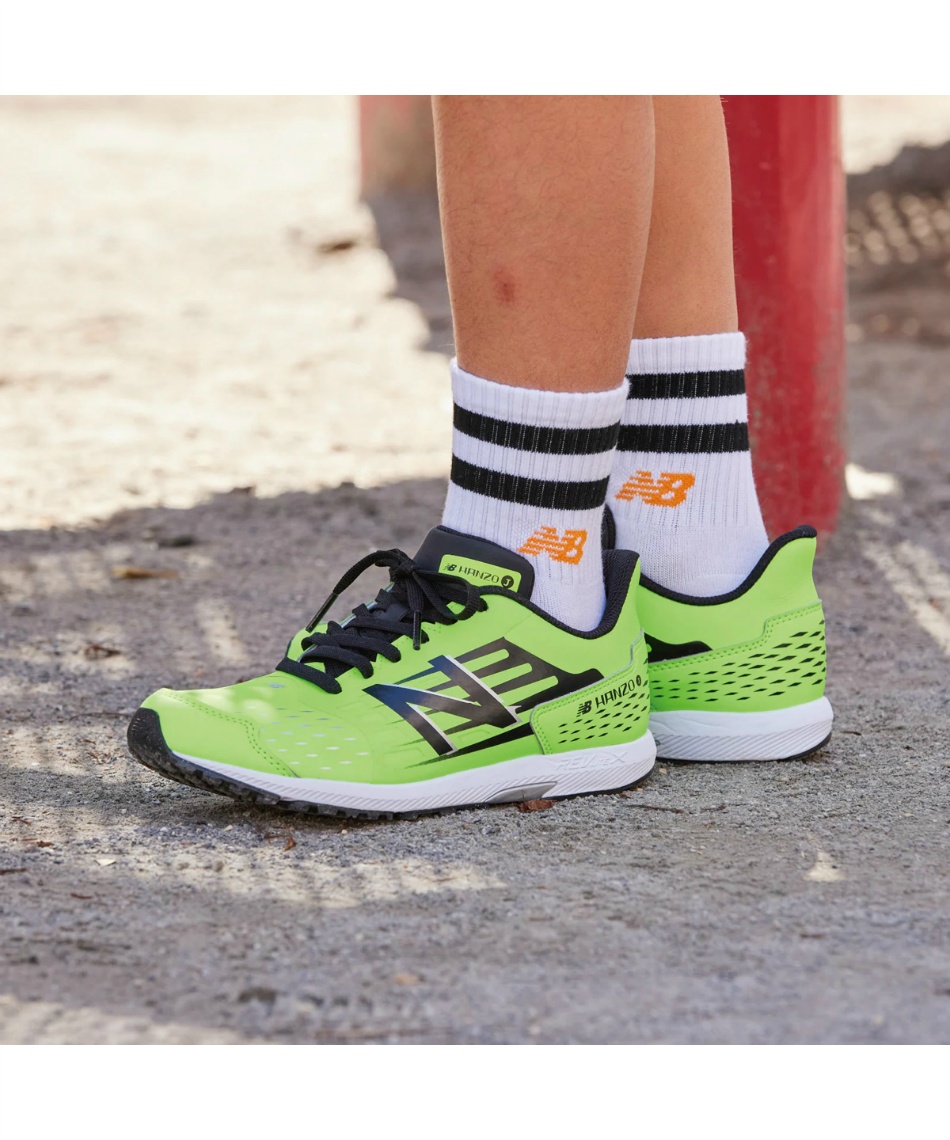 【NEW BALANCE】エヌビー ハンゾー J シンセティック レース ジュニア 【NEW BALANCE】 ニューバランス 215-245 YPHNZSB1(M