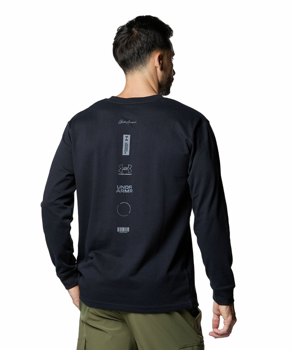 Tシャツ 長袖 UA LOGO GRAPGIC HW LS 6000869-001 | スポーツ用品なら