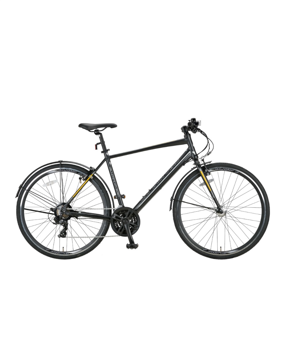 自転車 クロスバイク アルクロL70021ATアルミクロス480 YG-1282-4