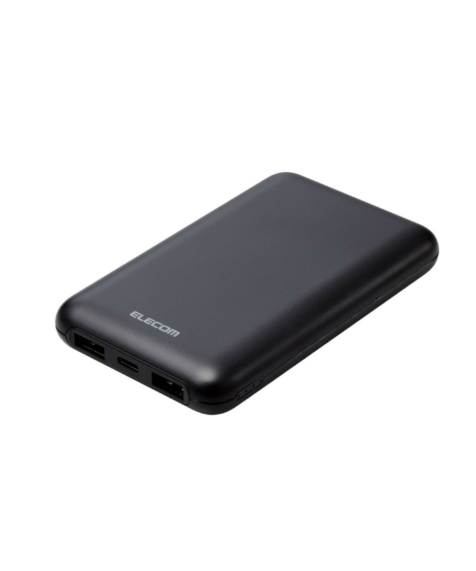 エレコム(ELECOM) 充電器 モバイルバッテリー 10000mAh DE-C44-10000