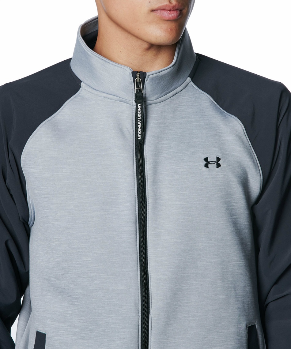 ゴルフウェア ブルゾン UAドライブ ミッドレイヤー フルジップ