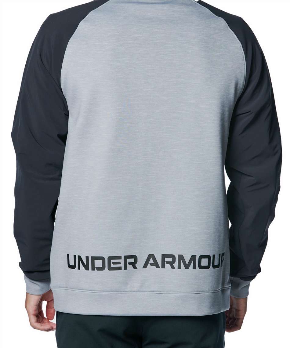 ゴルフウェア ブルゾン UAドライブ ミッドレイヤー フルジップ