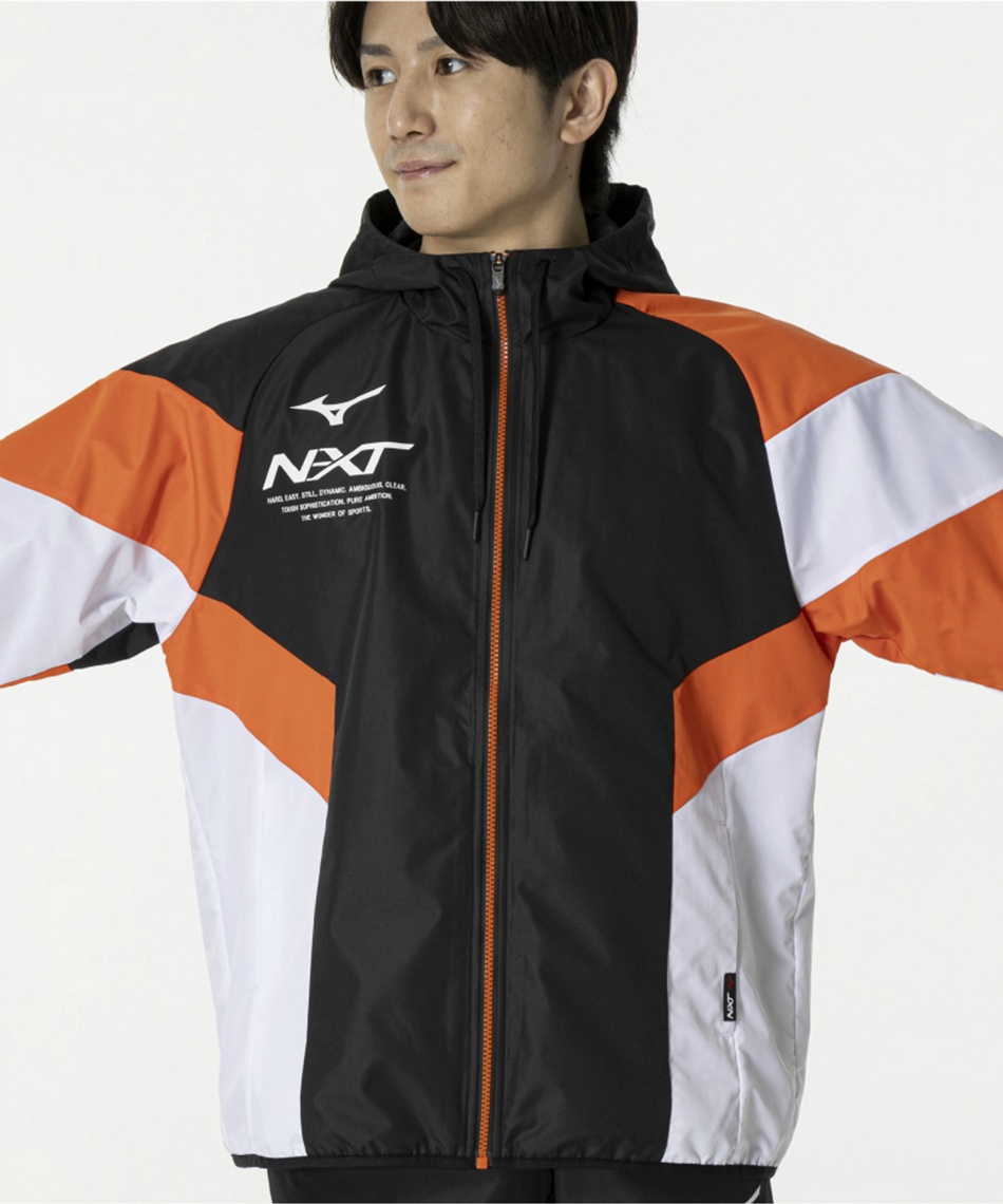 ウインドブレーカー ジャケット N XT フード裏メッシュWBK