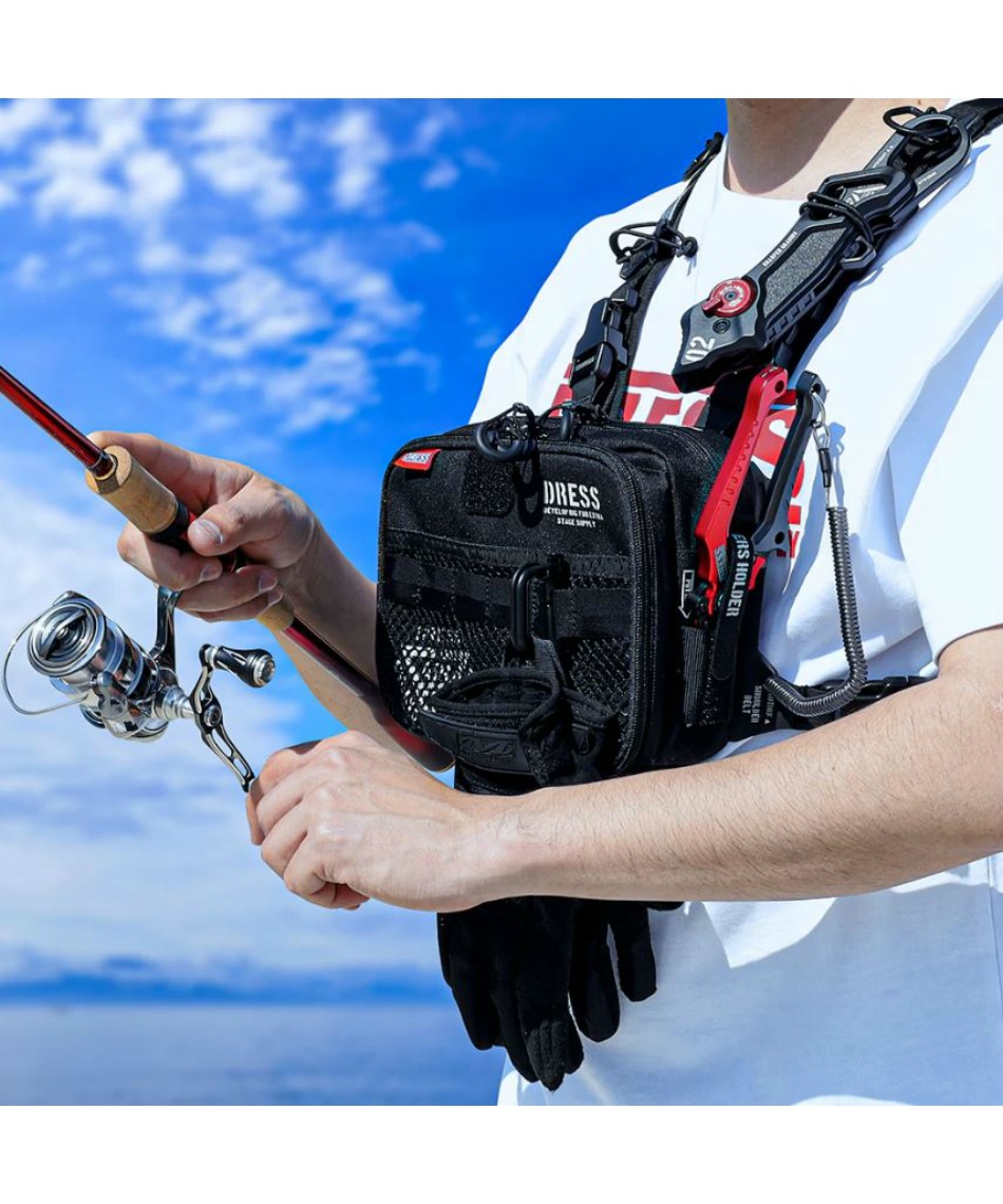 ドレス(DRESS) 釣り バッグ タクティカル チェストバッグ