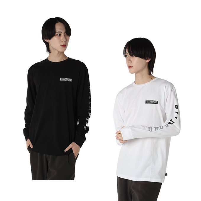 ビラボン BILLABONG Tシャツ 長袖 メンズ BACK LOGO L/S BE012051