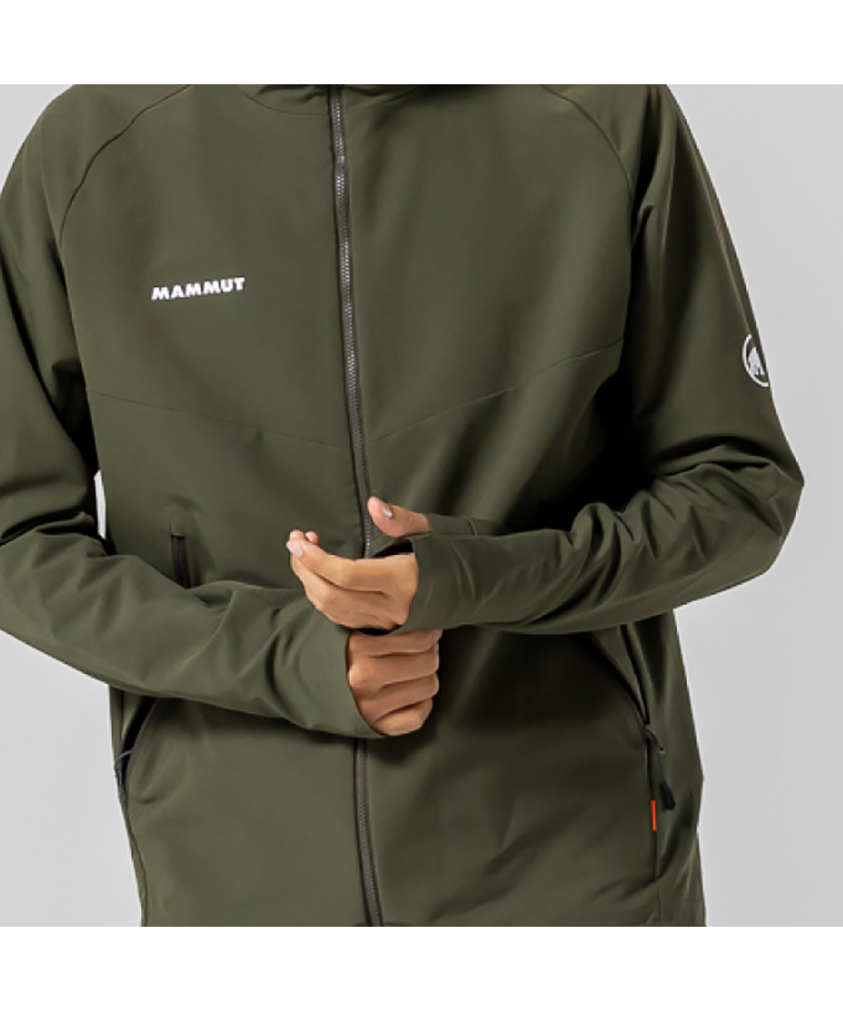 ・マムート　マクン 2.0 フーデッド ジャケット　Lサイズ MAMMUT｜MAMMUT/(M)【公式】マクン 2.0 ソフトシェル フーデッド