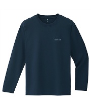 Tシャツ 長袖 ペアスキンコットン ロングスリーブT 2104794 NV