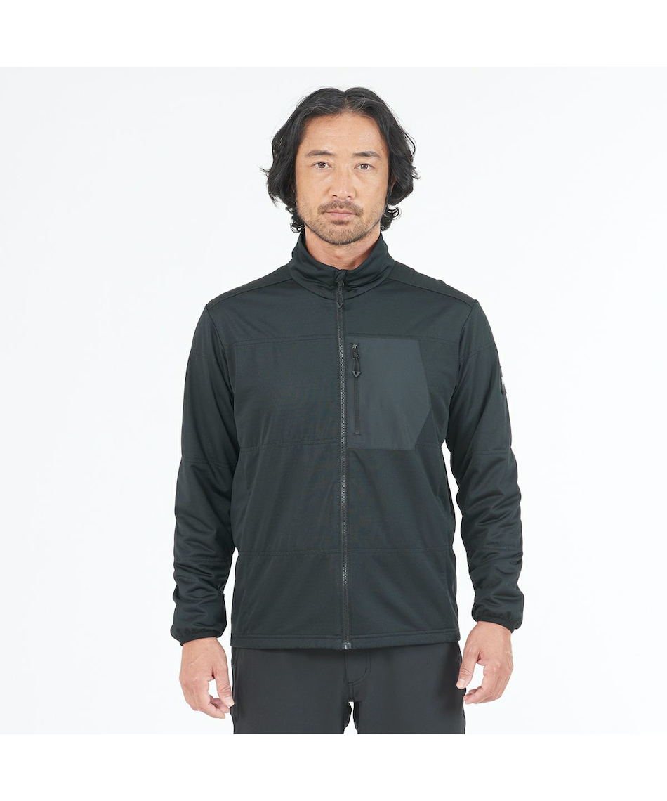 MILLET / ジャケット/L/ポリエステル/BLK/MIV01903/アルファライトスウェットIIジャケット □ ミレー(MILLET) 中綿ジャケット アルファ ライト スウェット 2