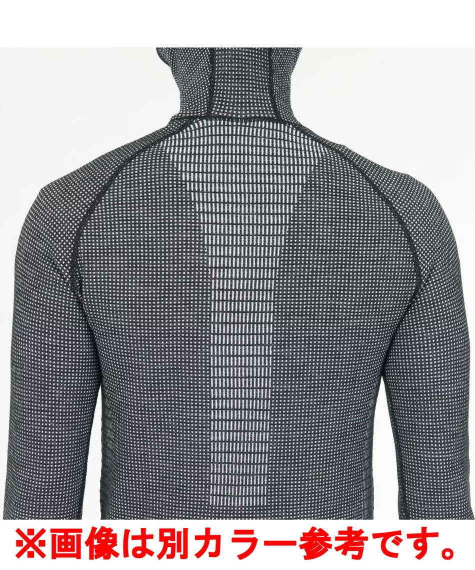 □ ミレー(MILLET) スウェットパーカー ワッフル ウール フーディ