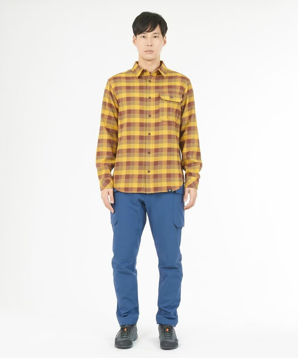 長袖シャツ サーモ チェック シャツ ロングスリーブ MIV03136 N9928