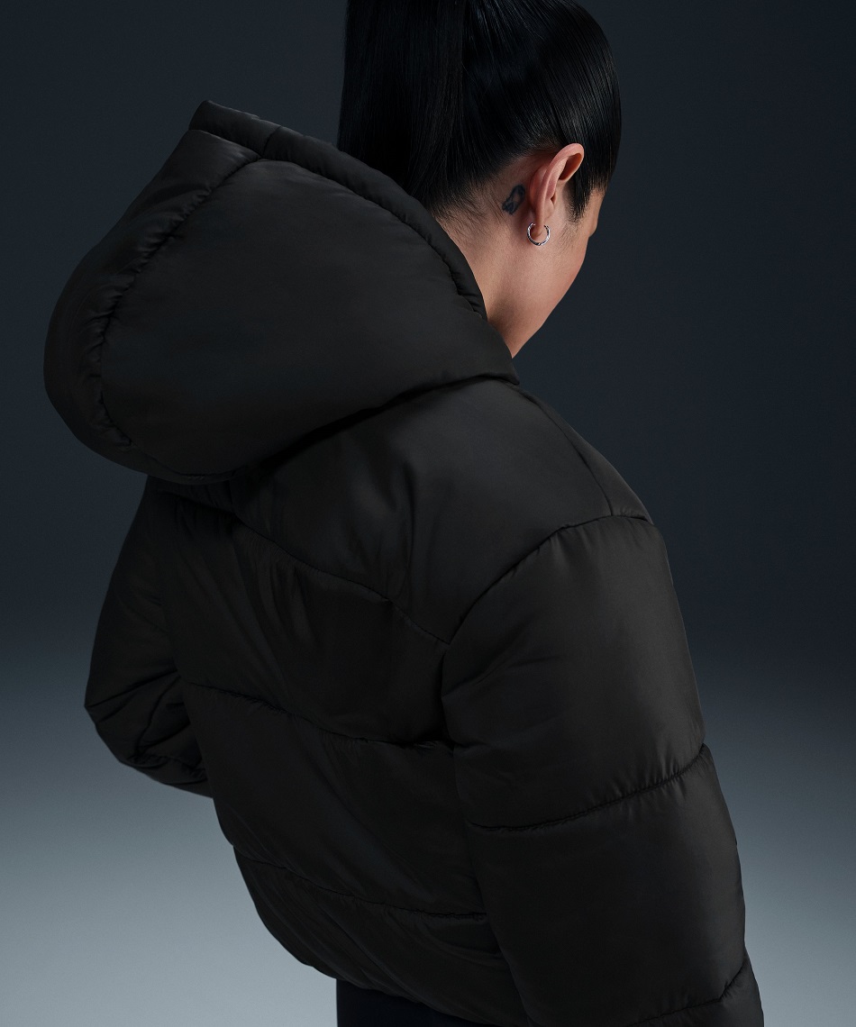 la.f 　　中綿ジャケット 中綿 ジャケット フェイクファー フルジップ ARCTIC CLOTH FULL LENGH