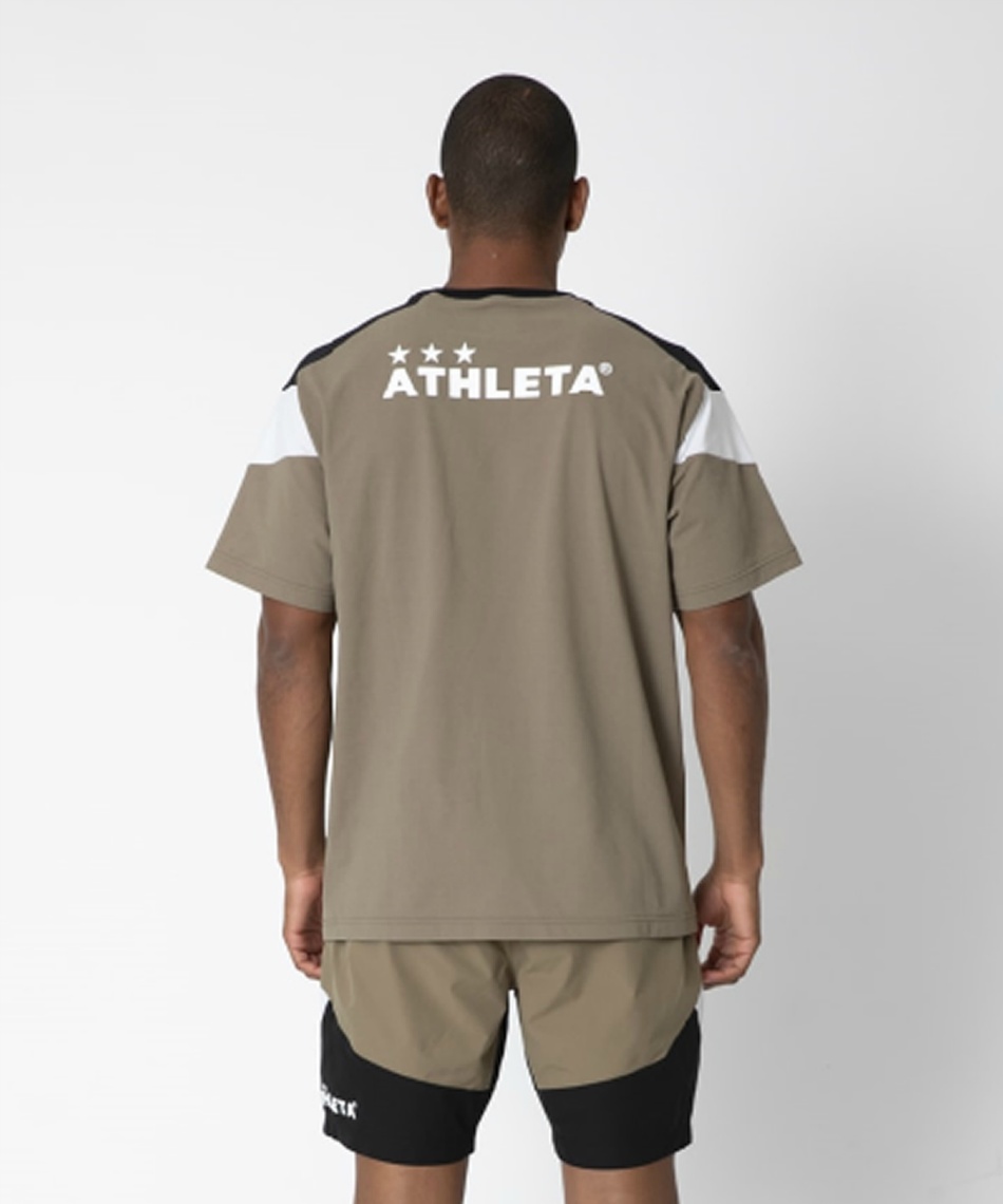 アスレタ(ATHLETA) サッカーウェア プラクティスシャツ 半袖 ドライ