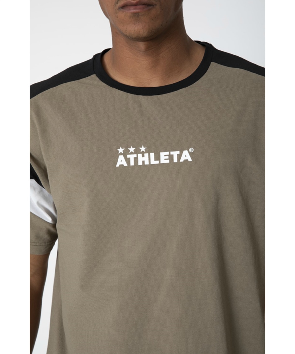 アスレタ(ATHLETA) サッカーウェア プラクティスシャツ 半袖 ドライ