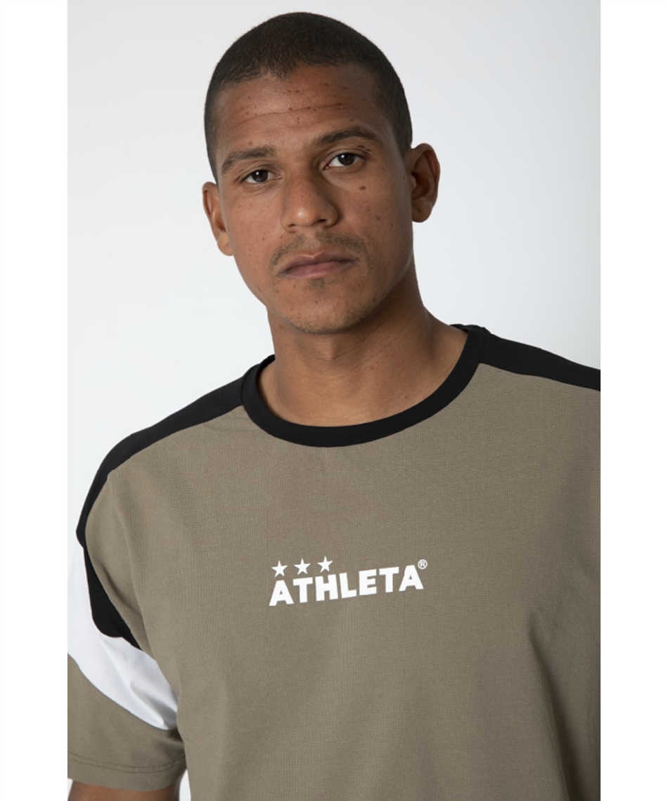 アスレタ(ATHLETA) サッカーウェア プラクティスシャツ 半袖 ドライ
