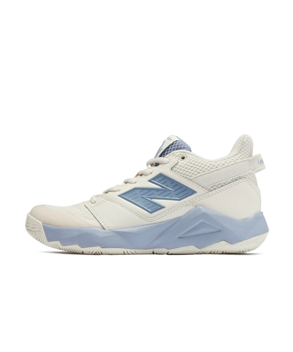 新品！new balance テニスシューズ ワイド シルバー27㌢ OC用 新品！new balance テニスシューズ ワイド シルバー27㌢ OC用