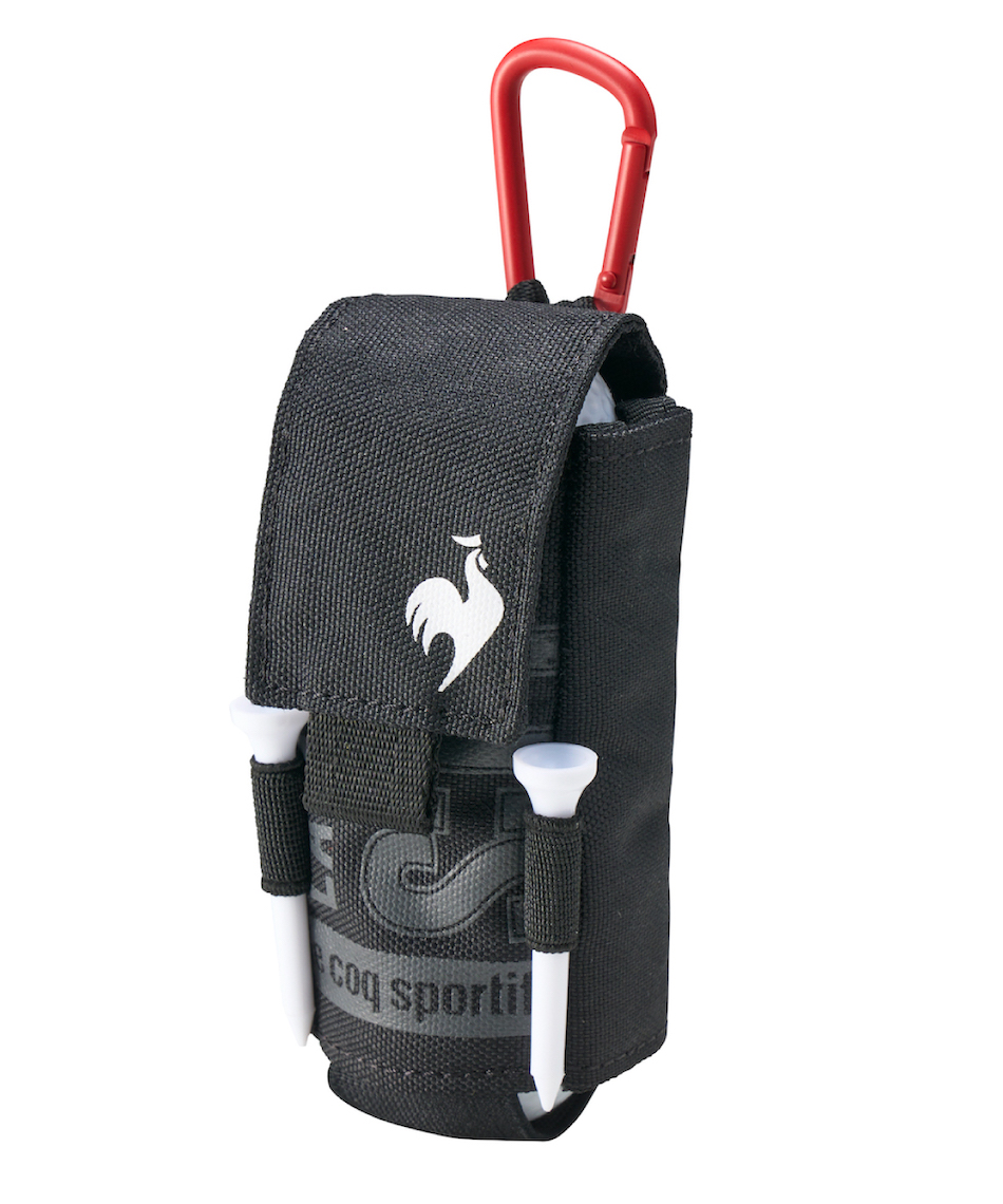 ゴルフ ボールポーチ 握り出しタイプ ボールホルダー 2個用 LG5SBZ01M