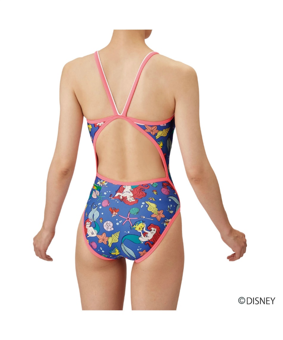 トレーニング水着 トレーニングワンピース アリエル総柄 AS5SWM56G