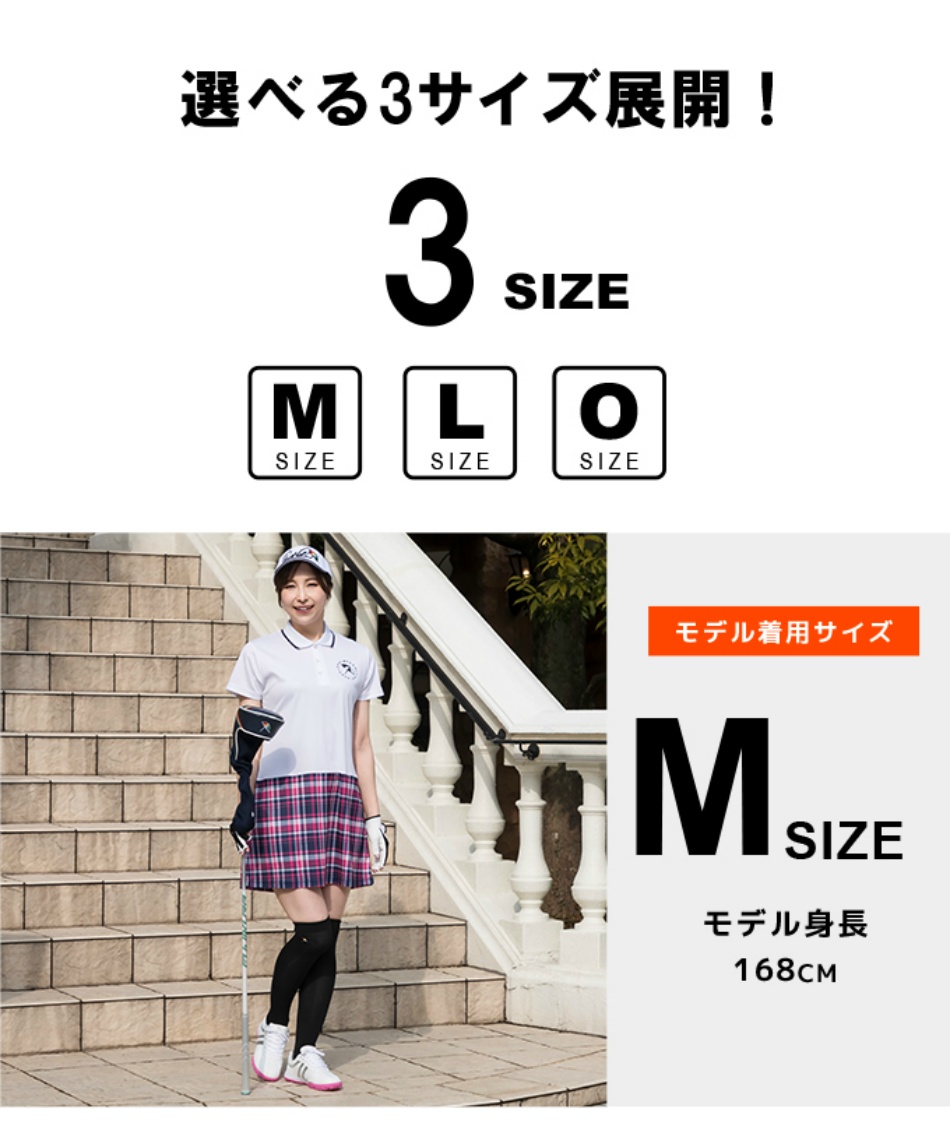 ゴルフウェア ワンピース 半袖ポロシャツワンピース AP220312D02
