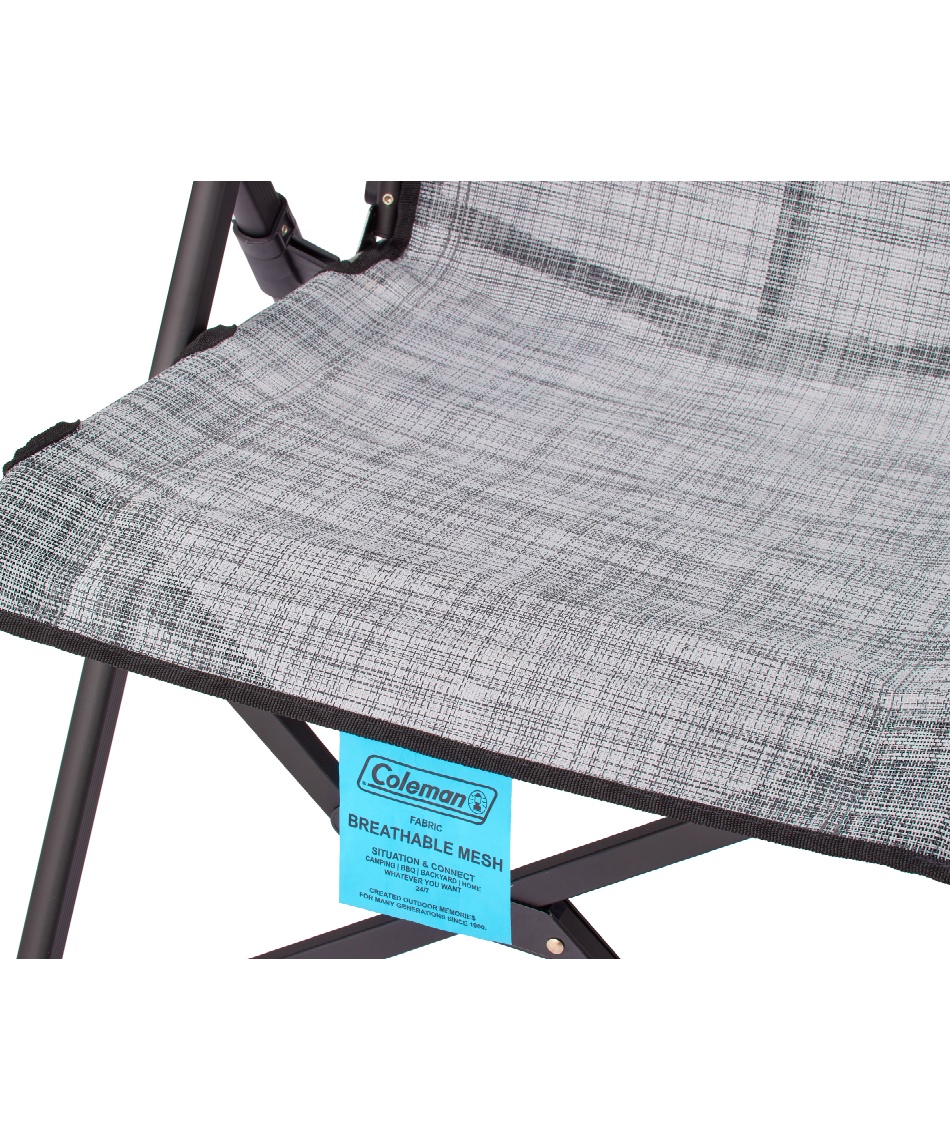 再出品 REI メッシュアウトドアチェア グリーン※ダメージ箇所あり 別注】 ＜COLEMAN＞ メッシュ レイ チェア