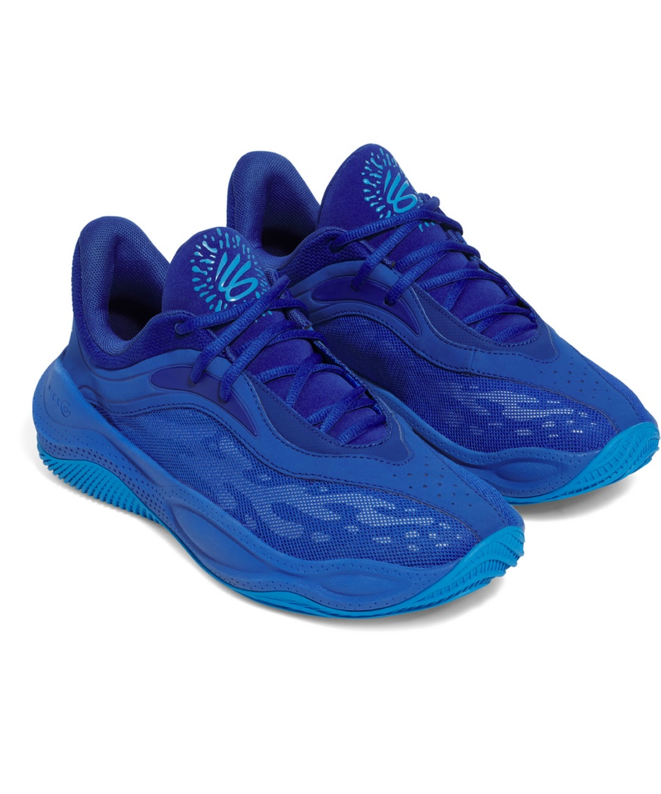 アンダーアーマー 24cm バスケットシューズ 紺 ネイビー アンダーアーマー(UNDER ARMOUR) バスケットシューズ CURRY