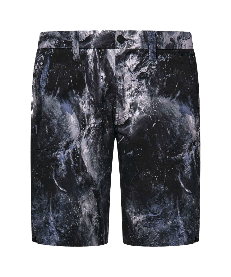 新品未使用　OAKLEY オークリー　ショートパンツ　メンズ　ゴルフパンツ　総柄 オークリー（OAKLEY）（メンズ）ゴルフウェア 吸汗速乾 接触冷感
