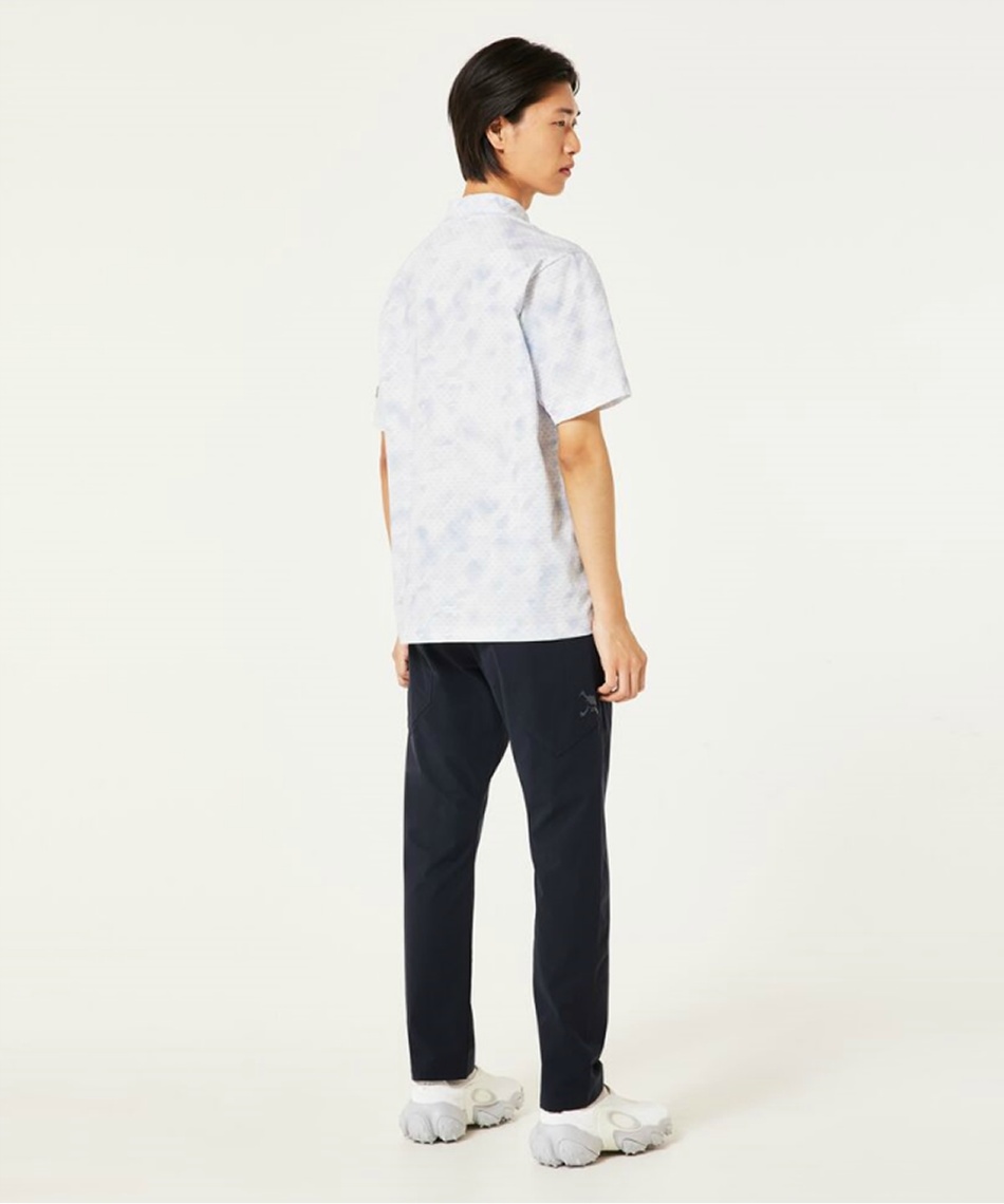 オークリー(OAKLEY) ゴルフウェア 半袖シャツ ビックロゴ半袖モック