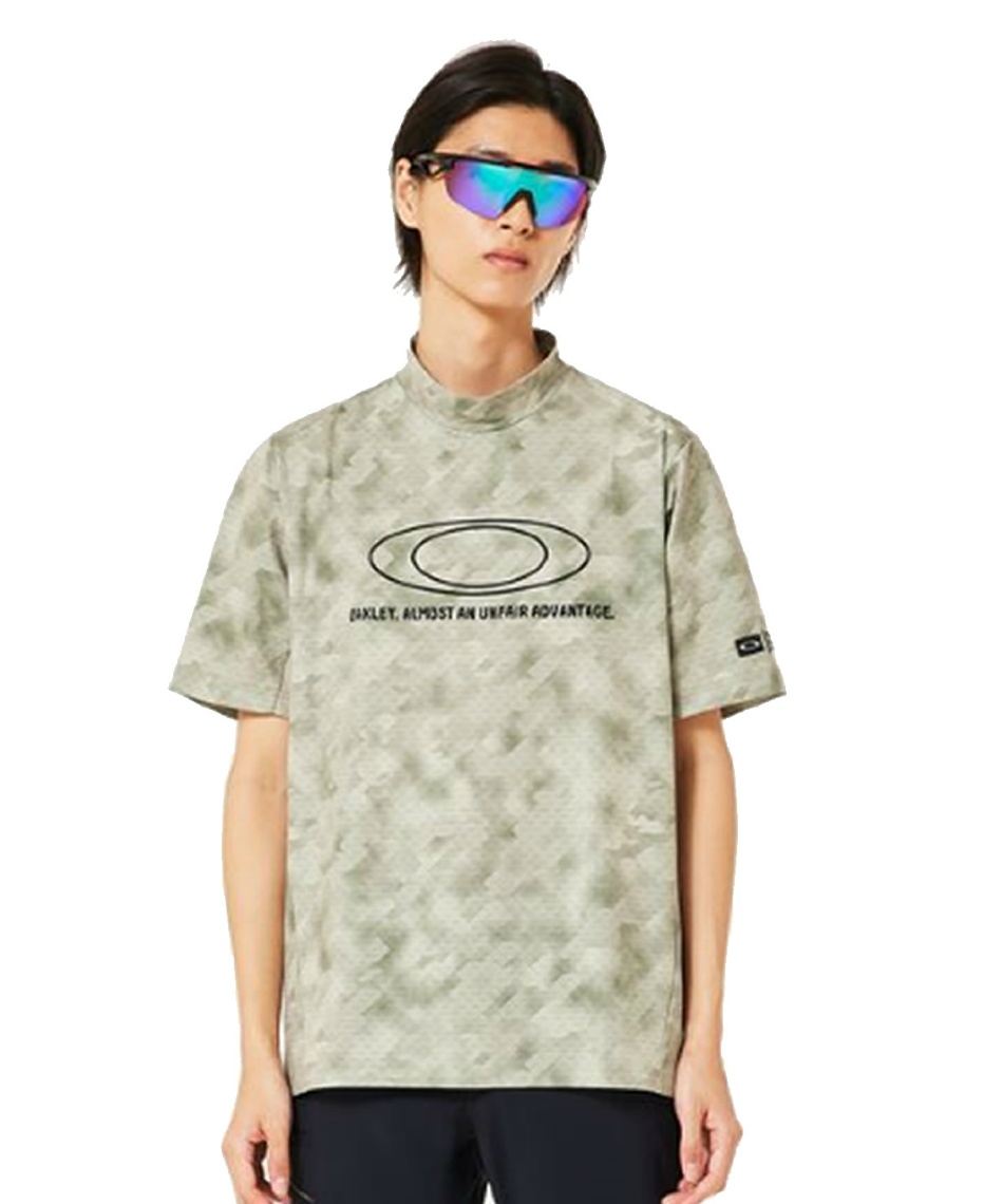 オークリー(OAKLEY) ゴルフウェア 半袖シャツ ビックロゴ半袖