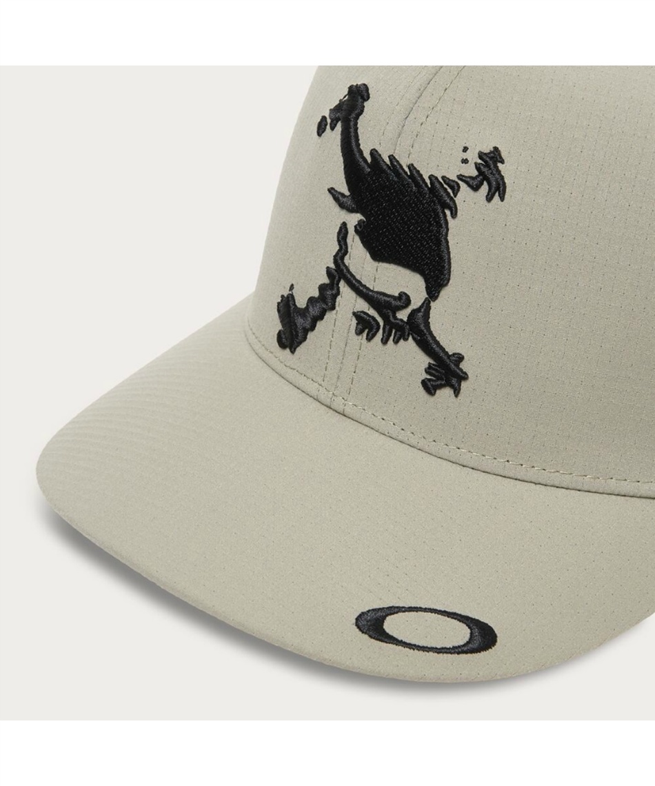 オークリー(OAKLEY) ゴルフ キャップ スカルロゴ刺繍キャップ